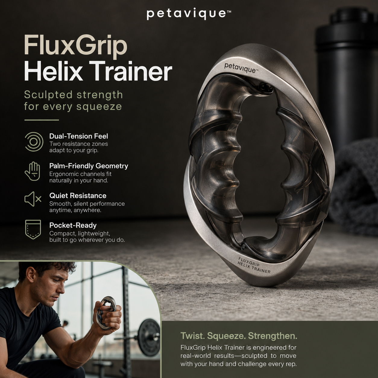 Petavique™ FluxGrip Helix Trainer