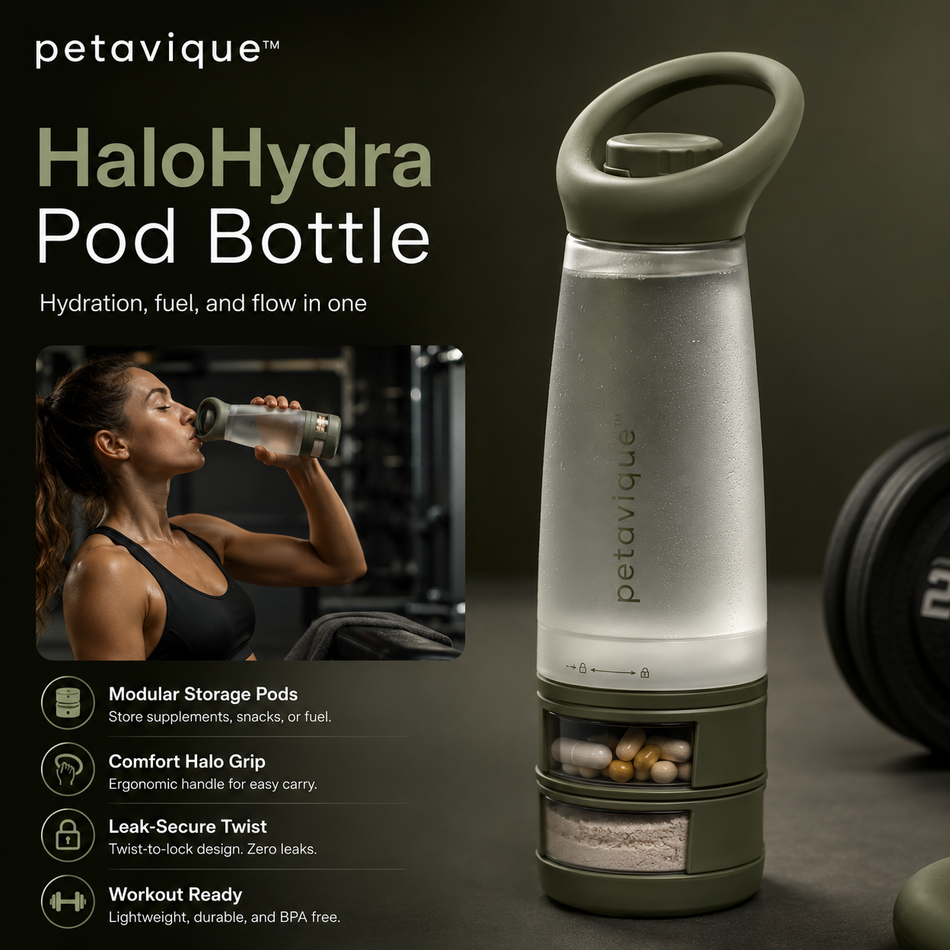 Petavique™ HaloHydra Pod Bottle