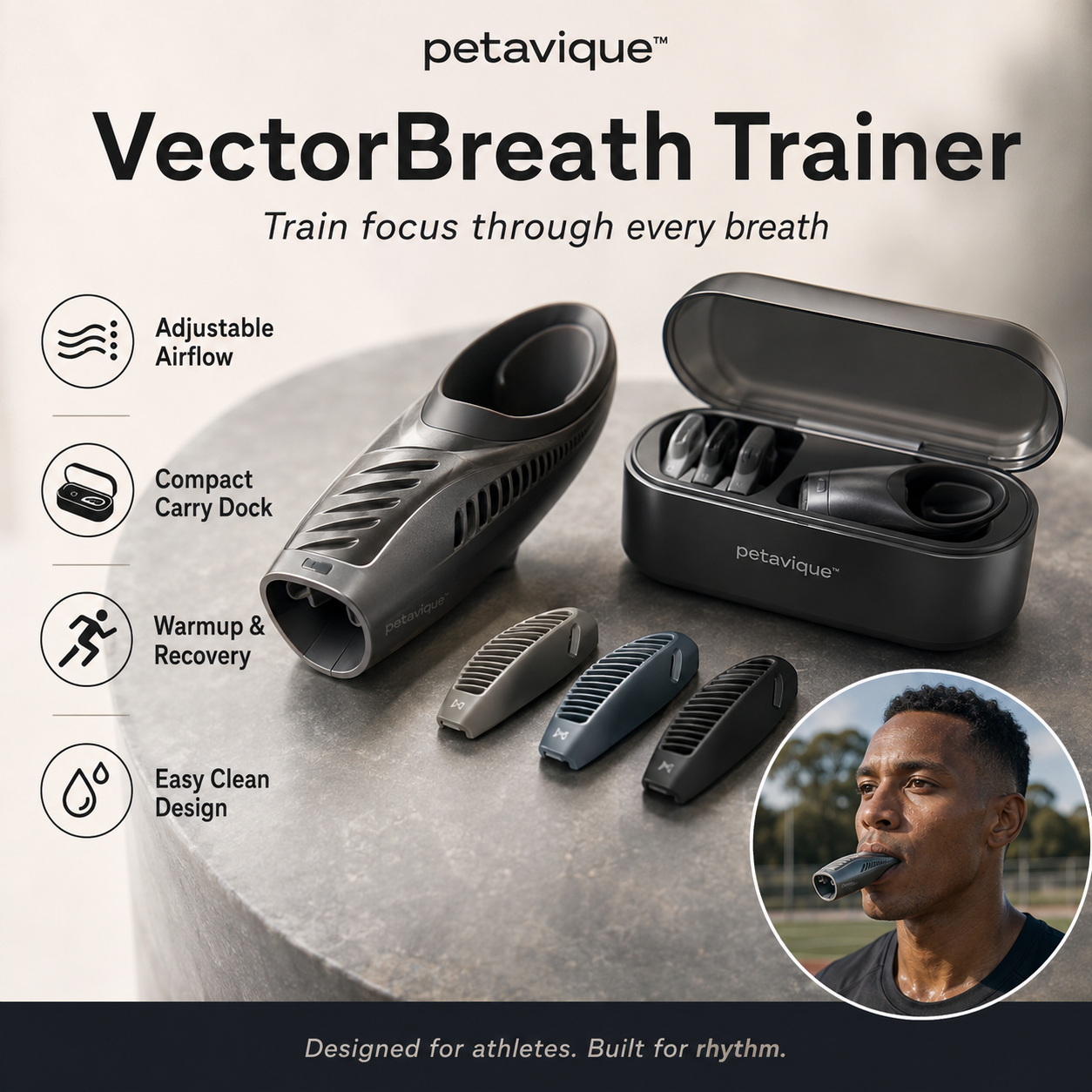 Petavique™ VectorBreath Trainer
