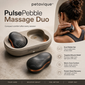 Petavique™ PulsePebble Massage Duo